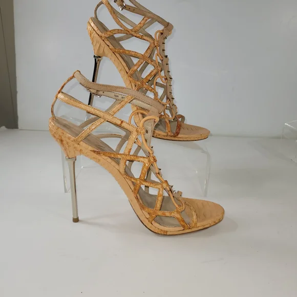 Bundle Of 5 Lamb Tory Burch Brian Atwood Elegant Heels Women Shoes Size 10 - Picture 16 of 16